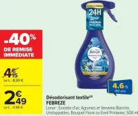 Désodorisant textile FEBREZE Lenor