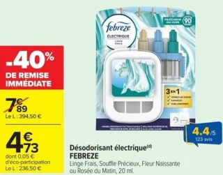 Désodorisant électrique FEBREZE Linge Frais