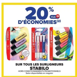Surligneurs STABILO