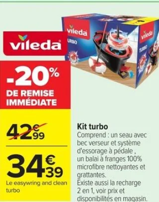 Kit turbo Vileda