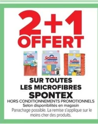 Microfibres Spontex