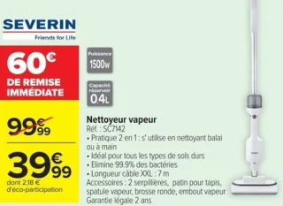 Nettoyeur vapeur Severin SC7142