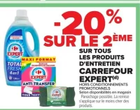 Produits d'entretien Carrefour Expert