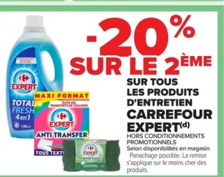 Produits d'entretien Carrefour Expert