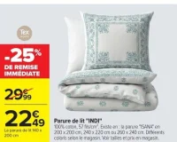 Parure de lit "INDI" Tex Home