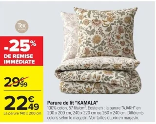 Parure de lit "KAMALA" Tex Home