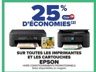 Imprimantes et cartouches Epson
