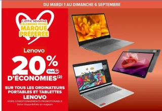 Ordinateurs portables et tablettes Lenovo