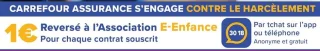 Don à l'Association E-Enfance - Carrefour Assurance