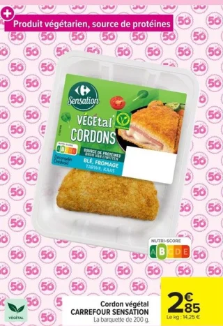 Cordon végétal CARREFOUR SENSATION