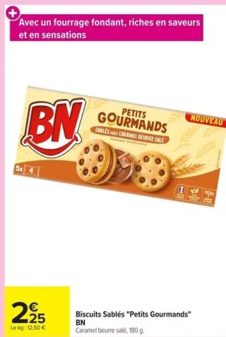 Biscuits Sablés "Petits Gourmands" BN