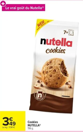 Cookies Nutella