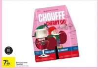 Bière sans alcool CHOUFFE Cherry, 0% vol., 4 x 33 cl.