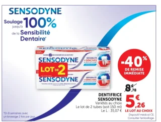 DENTIFRICE SENSODYNE