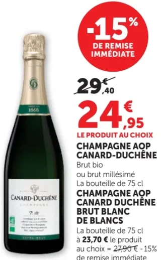 Champagne AOP Canard-Duchêne