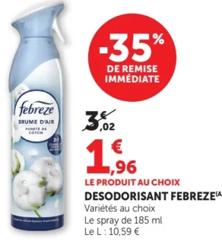 DESODORISANT FEBREZE