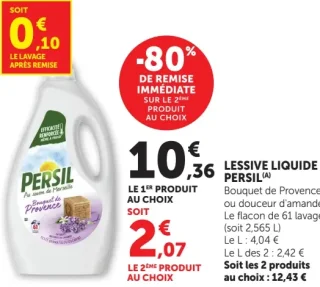 LESSIVE LIQUIDE PERSIL