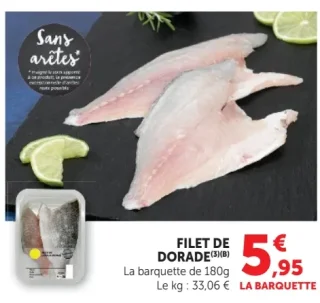 Filet de dorade