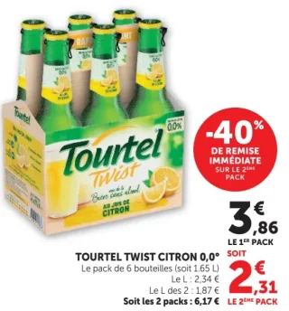 Tourtel Twist Citron 0,0°