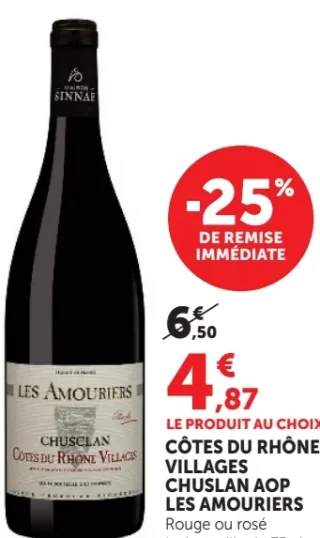 Côtes du Rhône Villages Chuslan AOP Les Amouriers