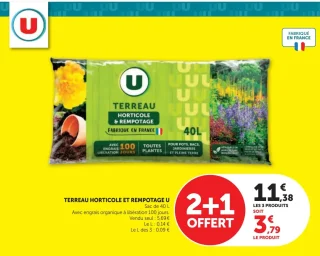 Terreau Horticole et Rempotage U