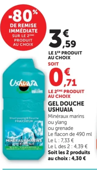 Gel douche Ushuaia