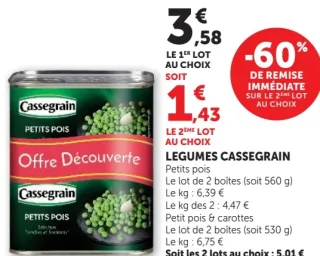 Légumes Cassegrain