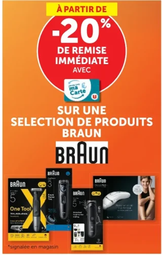 Sélection de produits Braun