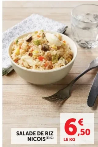 Salade de riz niçois
