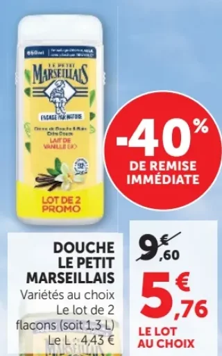 Douche Le Petit Marseillais