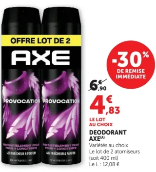 DEODORANT AXE
