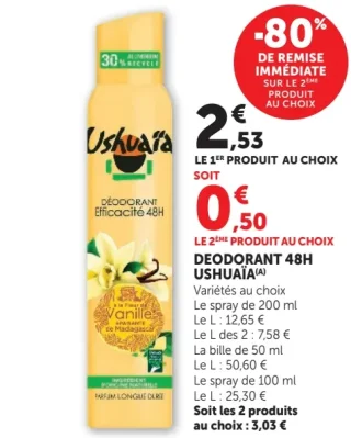 DEODORANT 48H USHUAÏA