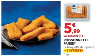 Poissonnette panée