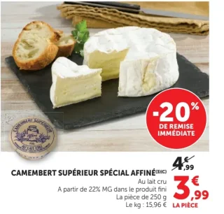 Camembert Supérieur Spécial Affiné