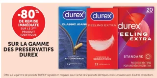 Préservatifs Durex