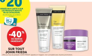 Produits capillaires John Frieda