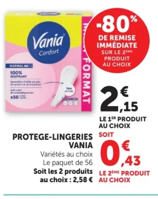 Protège-lingeries Vania Confort Variétés au choix
