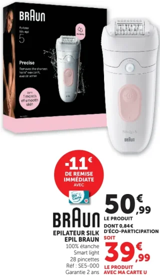 Épilateur Silk Epil Braun SE5-000