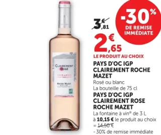 Pays d'Oc IGP Clairement Roche Mazet
