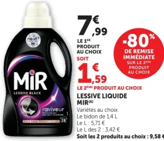 Lessive Liquide Mir Raviveur