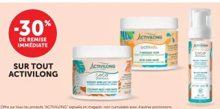 Produits de la gamme Activilong