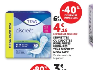 Serviettes ou culottes pour
