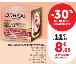Soin Visage Age Perfect L'Oreal Paris