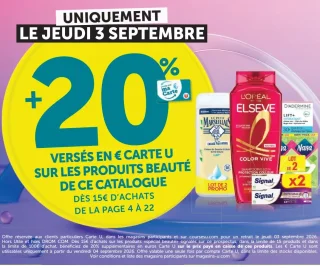 Produits beauté de ce catalogue