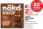 Promo Barres Proteinees Nakd Cocoa Hazelnut ou beurre de cacahuètes