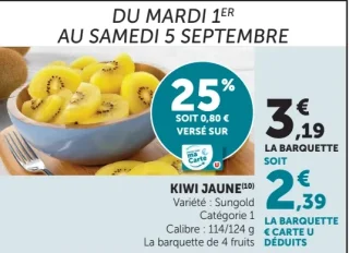 Kiwi jaune