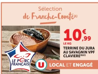 Terrine du Jura au Savagnin VPF Claviere