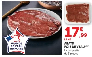 Abats foie de veau