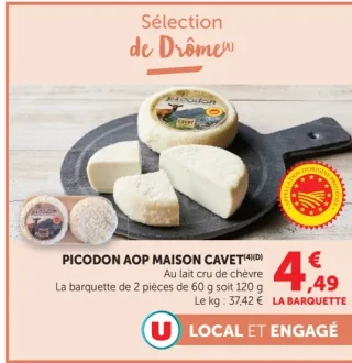 Picodon AOP Maison Cavet