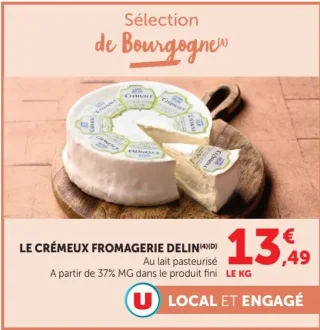 Le Crémeux Fromagerie Delin